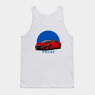 Red NSX Tank Top